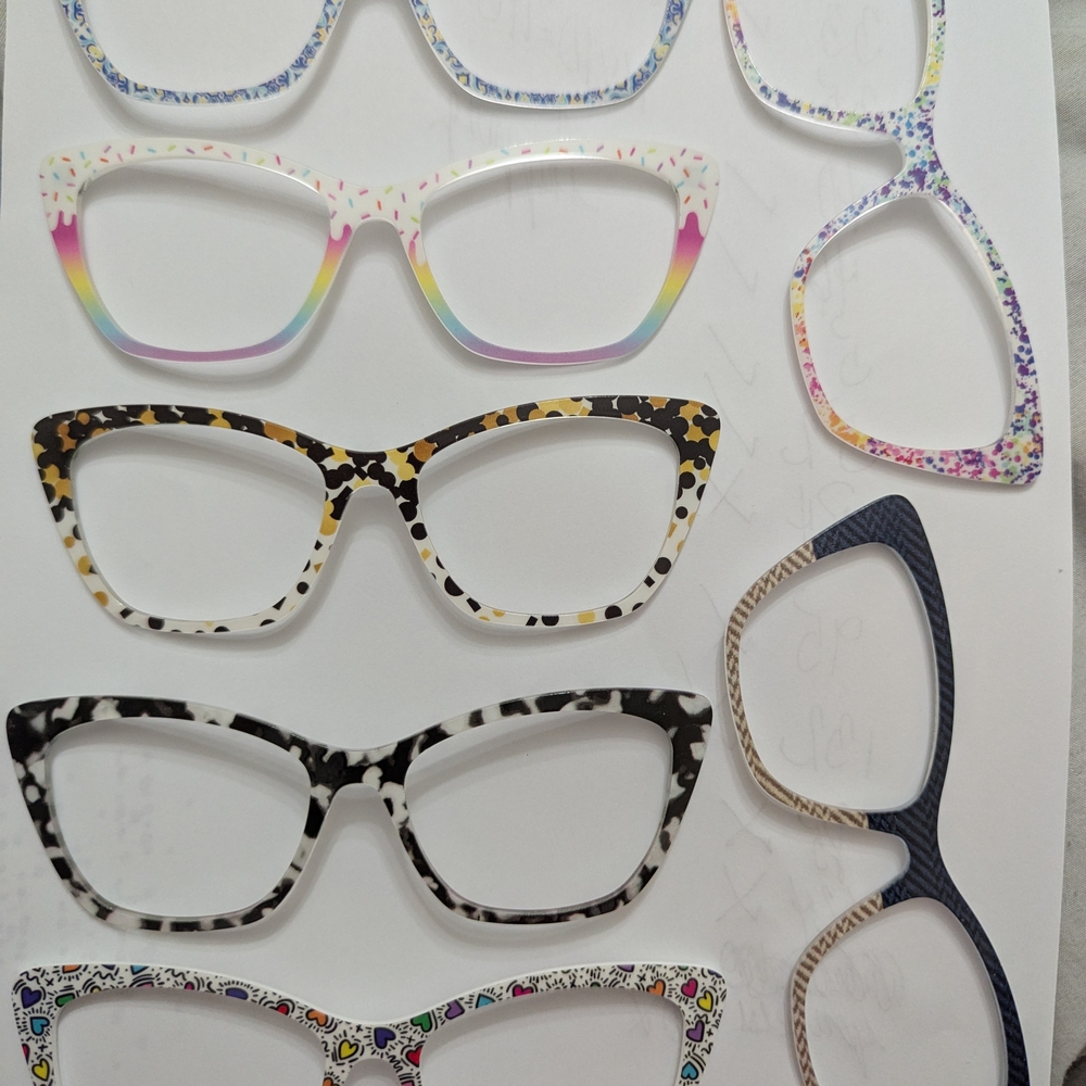 Stylish Multicolor Women's Wanda Pair Toppers For Glasses